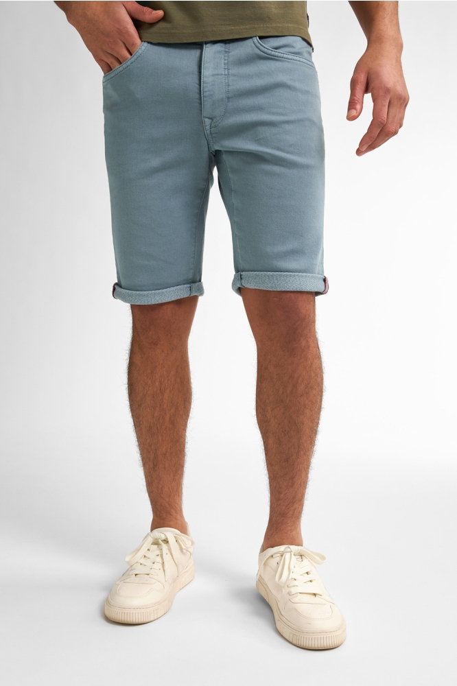JACKSON GEKLEURDE DENIM SHORT M ROS SHO005 5188 Ocean